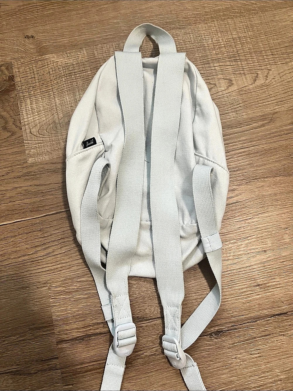 Herschel mini backpack in light blue - Picture 3 of 4